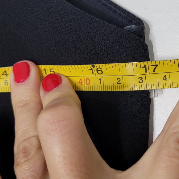 Laundry By Shelli Segal Black Sleeveless Cocktail Open Back Zipper Sheath Dress - Picture 10 of 11